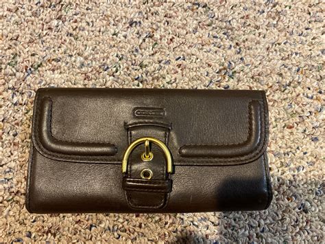 old coach wallet